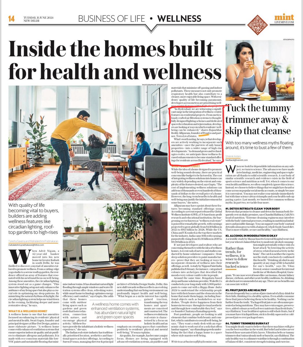 PropGoindia's tweet image. PropGo @PropGoindia has been prominently featured in Mint newspaper India edition !!  #propgo