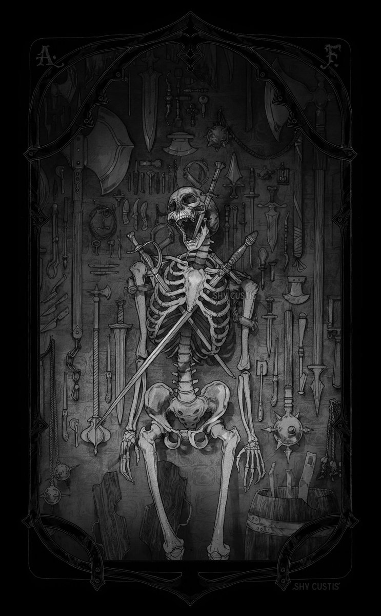 ShyCustis's tweet image. Three Swords
Full final and detail. Pencil, Photoshop.