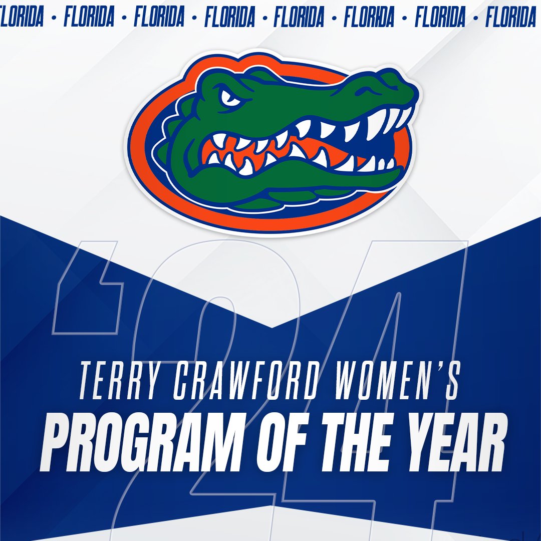 <a href="/RazorbackTF/">Arkansas TF/XC</a> <a href="/NCAATrackField/">NCAA Track & Field</a> Congratulations to <a href="/GatorsTF/">Gators Track and Field & Cross Country</a> for being named the USTFCCCA Terry Crawford <a href="/NCAATrackField/">NCAA Track & Field</a> DI Women's Program of the Year! Florida was the only NCAA DI women's program to finish top-5 in each of the three NCAA Championships.

ustfccca.org/2024/06/featur…