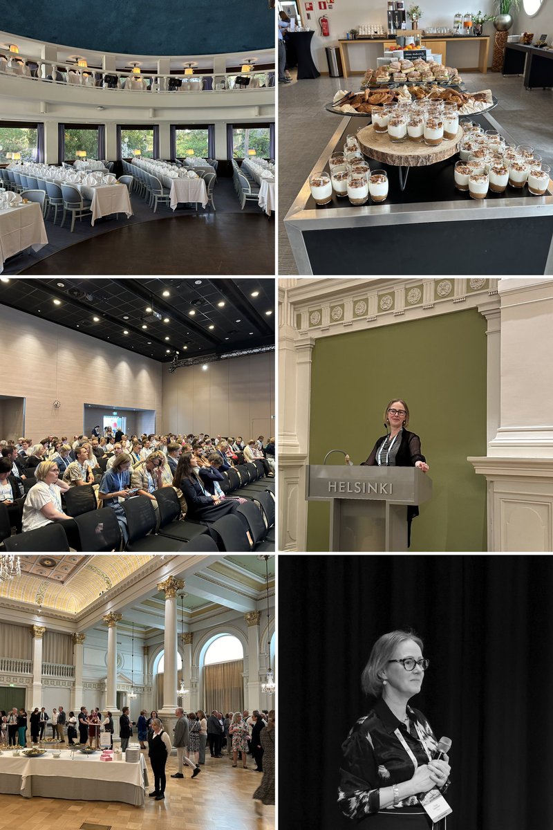 TuulaVasankari's tweet photo. Viime viikolla Helsingissä järjestettiin NLC2024-kongressi (https://t.co/tSDFSOuJfe). @filha_ry yhdessä Keuhkolääkäriyhdistyksen kanssa järjestäjänä. Kunnia toimia kongressin presidenttinä. Helsinki löytyi upeat puitteet; Clarion, Kalastajatorppa ja Kaupungintalo. https://t.co/5SkPtNmkho