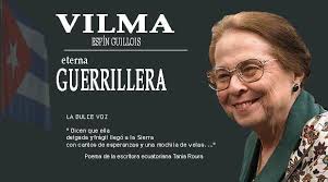18 de junio de 2007 Aniversario 17 del fallecimiento de la Heroína de la Revolución cubana, Vilma Espín Guillois. <a href="/CubaMined/">MINED</a>