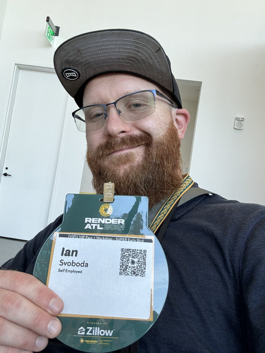iansvo's tweet photo. Letβs gooooo #RenderATL24 https://t.co/lGLTzh110k