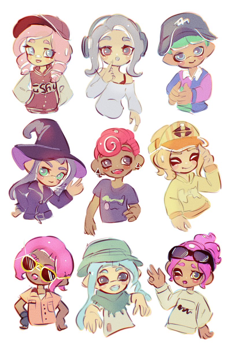 popop_tart's tweet photo. ✨24 HR ART RAFFLE✨

• to enter: retweet + follow
• winners receive sketch of their splatoon or any other character
• 9 winners
• ends June 12, 12 PM pst https://t.co/vgDPBodvnb