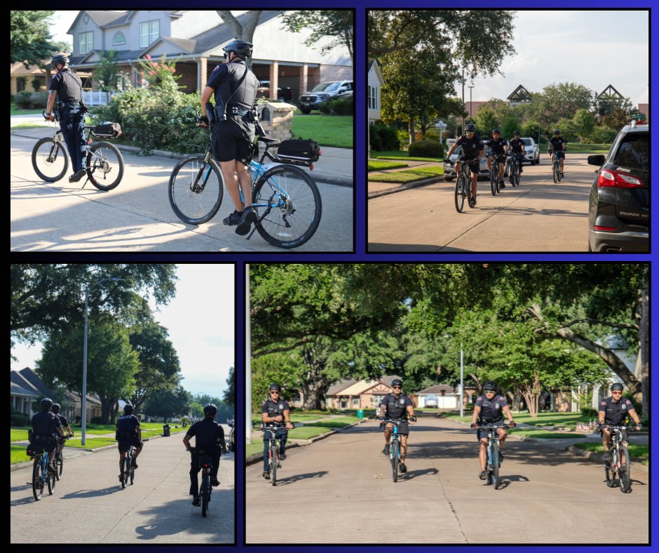 PPD bike officers rode through several neighborhoods in the city and had the privilege of meeting families within the Pasadena community. Bike Patrol Officers D. Martinez, L. Chipres, N. Diaz, and D. Alaffita represented the unit, which is comprised of 22 department members.