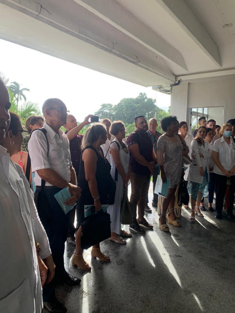 Se recibe en el Escenario Docente Simón Bolívar a los expertos de la evaluación externa de la carrera de Higiene y Epidemiología y Sistema de Información en Salud.
#UCMPorLaExcelencia