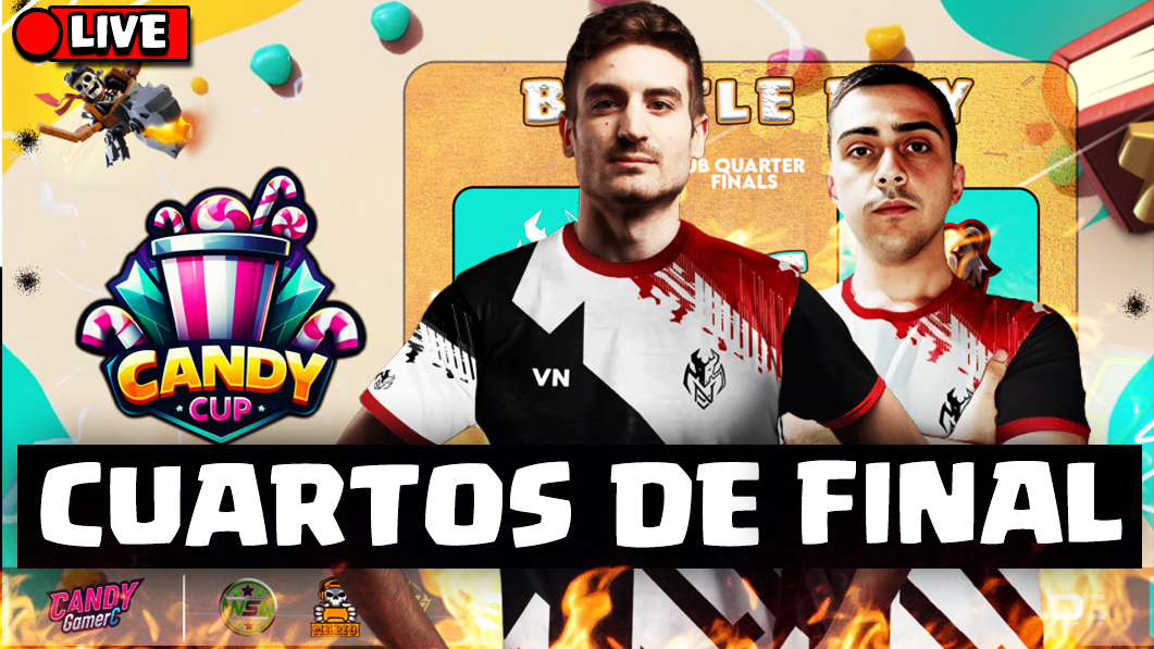 ZolokOficial's tweet photo. 🔴 ESTAMOS EN DIRECTO!!

Comienza el partidazo de la jornada con los CUARTOS DE FINAL de la #candycup 🏆

Juegan los hispanos de VN SPORTING vs QUANTUM BEARS

Os espero!
🟣https://t.co/Vm61z082vP
🔴https://t.co/hu5KxecjCe https://t.co/xiHZX5L0cm