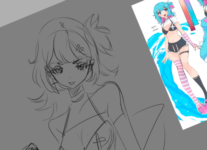 Harutobun's tweet photo. #PeeweeArt #WIP c: https://t.co/T178VCwPBO