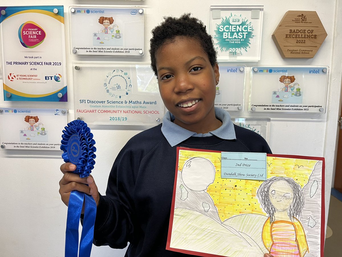 FaughartCNS's tweet photo. Congratulations to our amazing pupils for their outstanding achievements in the Dundalk show! β¨ποΈπ¨ Your exceptional handwriting and fantastic artwork truly shone! ππ #DundalkShow #StudentSuccess https://t.co/u5bpn4BDh8