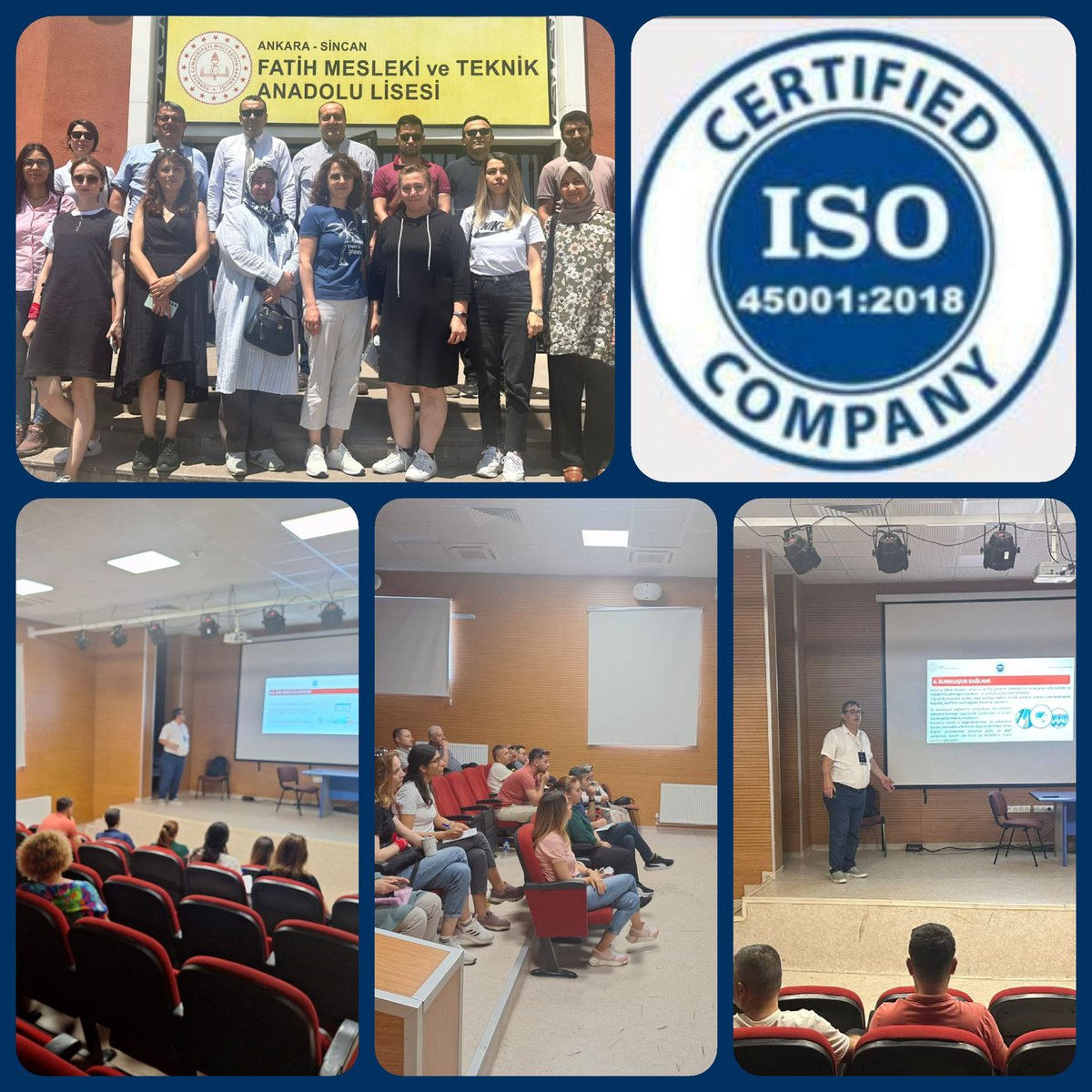 Belgelendirme çalışmaları kapsamında,İl İSGB Koor.Uğur AKTEPE tarafından Sincan Fatih MTAL'de İş Sağlığı ve Güvenliği Yönetim Sistemi ISO 45001 Tem.Eğt.Semineri düzenlendi.
<a href="/Yusuf__Tekin/">Yusuf Tekin</a>
 <a href="/yilmazn/">Yilmaz N</a>
<a href="/omurfatih/">Ömür Fatih Karakullukçu</a>
<a href="/meb_dhgm/">Destek Hizmetleri Genel Müdürlüğü</a>
<a href="/ozkan_meb/">Özkan AVCI</a>
<a href="/MemAnkara/">Ankara İl Millî Eğitim Müdürlüğü</a>
<a href="/kocakysr/">Yaşar Koçak</a>
@ismail_ctinkaya
<a href="/UgurAktepe66/">Uğur Aktepe 🇹🇷</a>