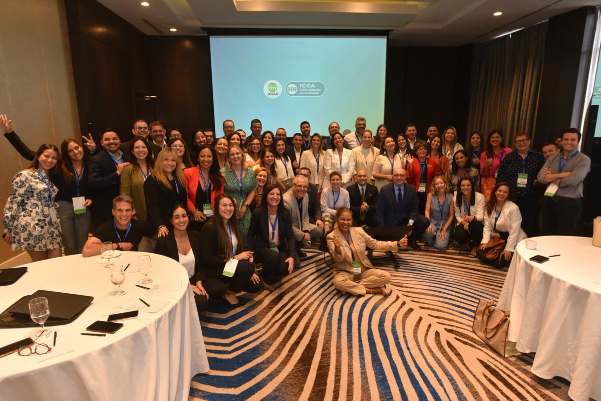 ¡El ICCA Latin America &amp; Caribbean Chapter Meeting fue un éxito rotundo! Gracias a todos los participantes por su valiosa contribución y entusiasmo. Este encuentro fue una gran oportunidad para fortalecer la colaboración en nuestra región y seguir avanzando en la industria MICE