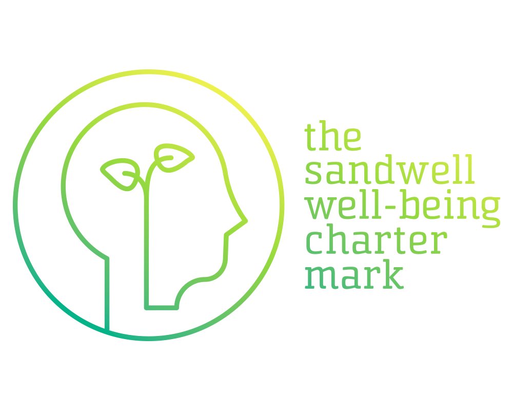 ShelfieldCA's tweet photo. We were delighted to be presented with The Sandwell Wellbeing Charter Mark today. Thanks goes to our amazing safeguarding team and to Laura and Katie for their amazing support and guidance. https://t.co/yYZZuy1zUt