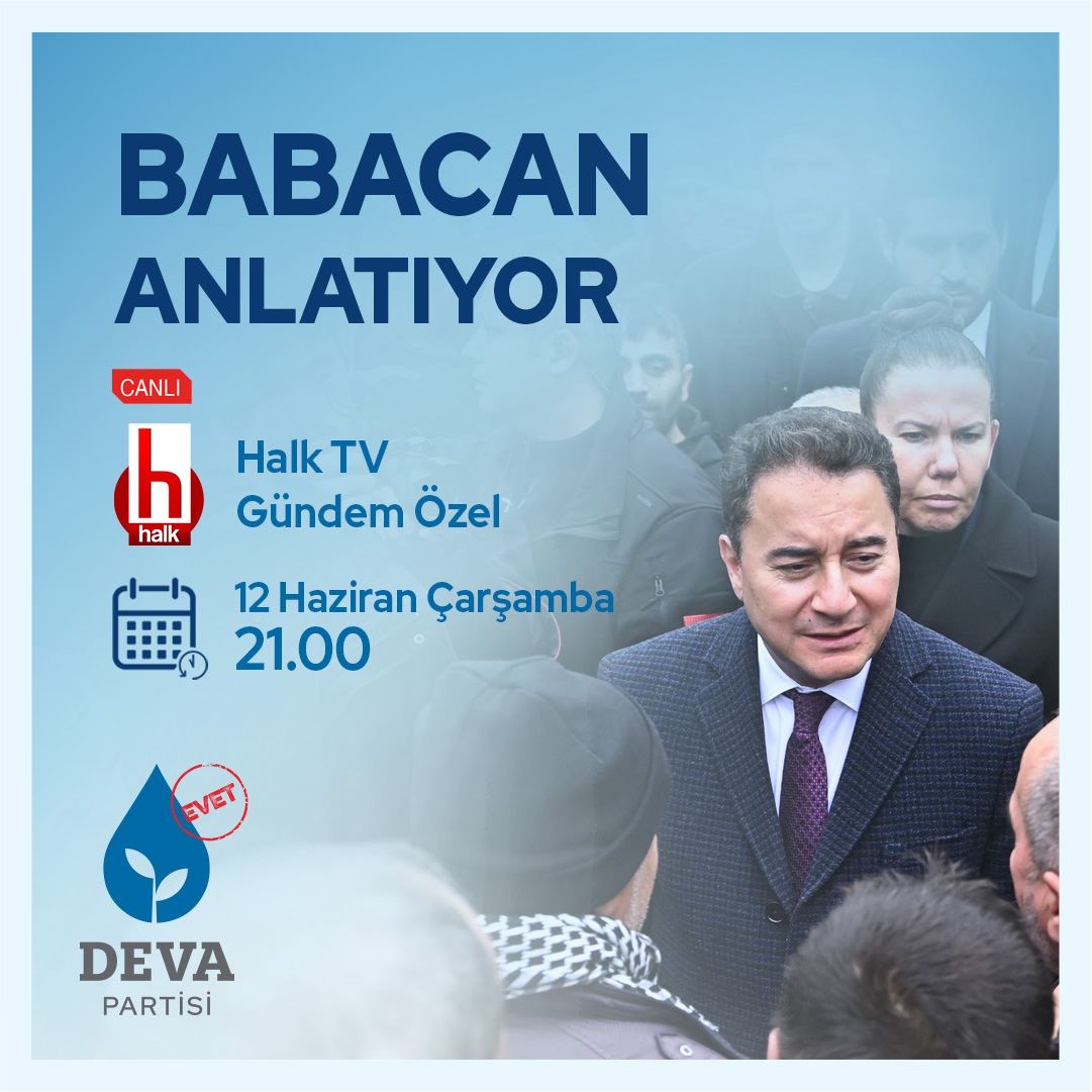 Yarın, saat 21.00’de Halk TV'de Kürşad Oğuz ve Barış Terkoğlu ile “Gündem Özel” programında gündemi değerlendireceğim.

<a href="/halktvcomtr/">Halk TV</a> <a href="/kursadoguz/">Kürşad Oğuz</a> <a href="/baristerkoglu/">Barış Terkoğlu</a>