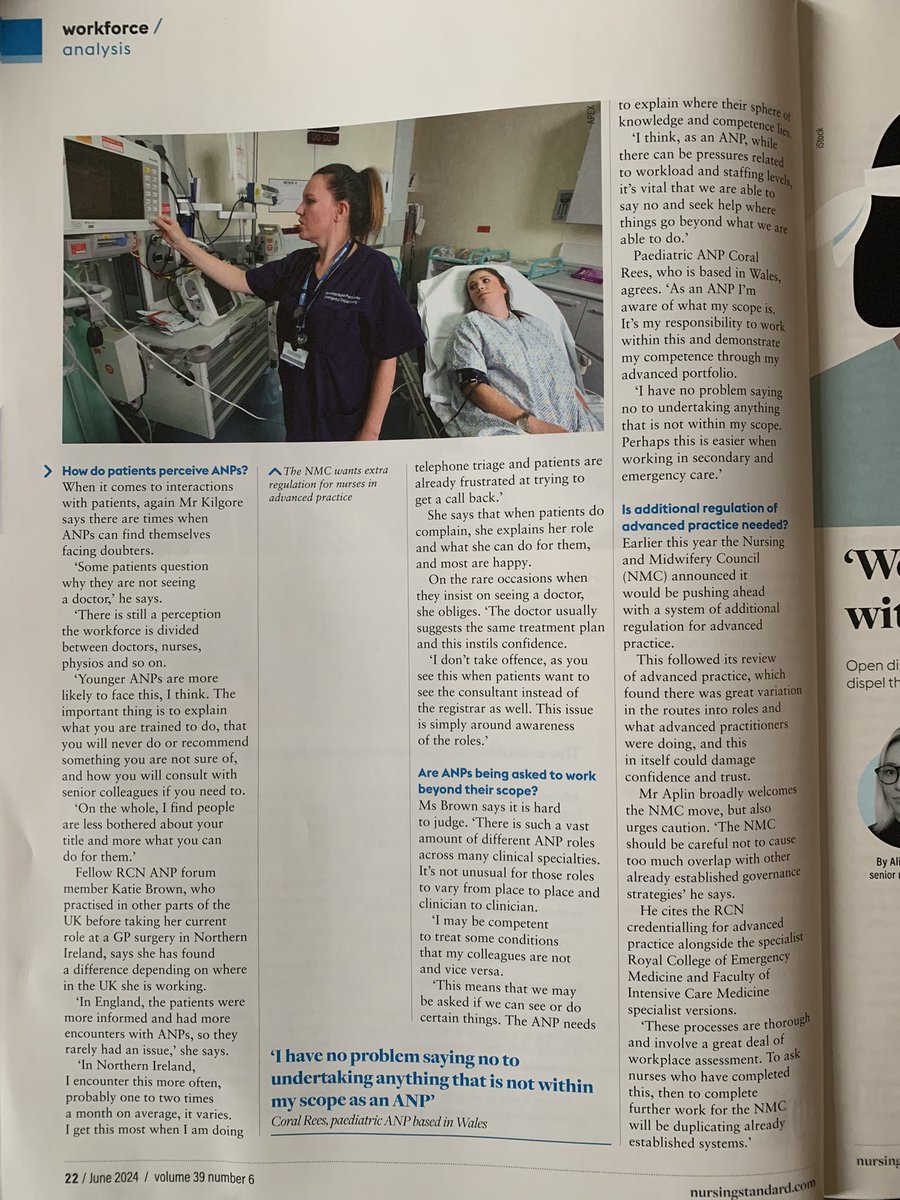 Dorset HealthCare Advanced Clinical Practitioners (@dorsethealthacp) on Twitter photo Interesting journal piece in this months <a href="/NurseStandard/">Nursing Standard</a> <a href="/rcni/">RCNi: the life-long learning partner for nurses</a> reflecting where we are with #advancedpractice. Interesting journal piece in this months <a href="/NurseStandard/">Nursing Standard</a> <a href="/rcni/">RCNi: the life-long learning partner for nurses</a> reflecting where we are with #advancedpractice.