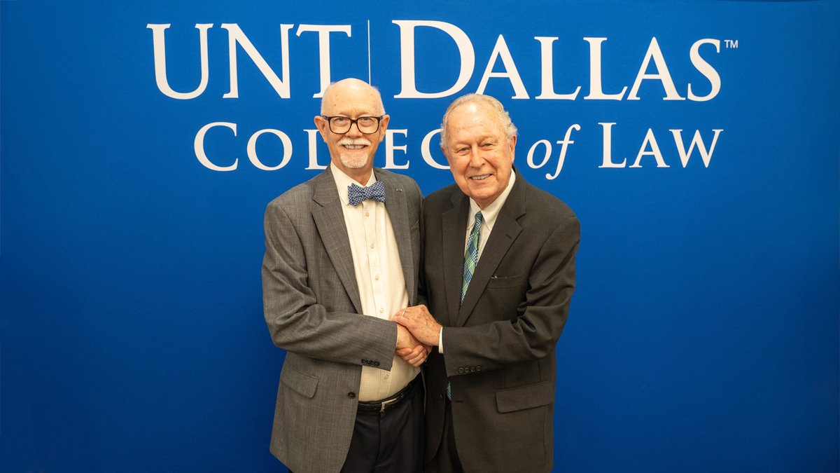 Ernest “Ernie” Higginbotham, a legend of
<a href="/untdallaslaw/">UNT Dallas College of Law</a> and leader of the law school's Judge Louis A. Bedford Jr. Mentorship Program, will retire on June 30. #UNTDallas

To read more on Ernie Higginbotham's impact at the #UNTDallas College of Law, visit: untdallas.edu/news/col_higgi…