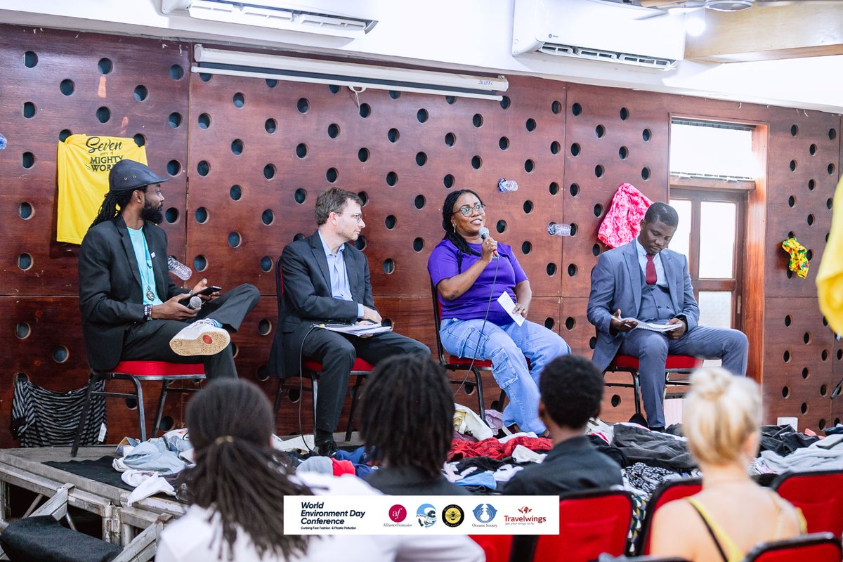 PlasticPunchGH's tweet photo. ๐๐ฟ ๐ธ #WorldEnvironmentDay Conference! ๐ฟ๐
On June 5th, 2024, we came together to tackle the twin threats of fast fashion and plastic pollution.
Read more:
https://t.co/VRkcjUuUnn
#SDGs #AFEnvWeek #PlasticPunch ๐๐
ฟ๏ธ๐ฅ https://t.co/SE94s6yqJv