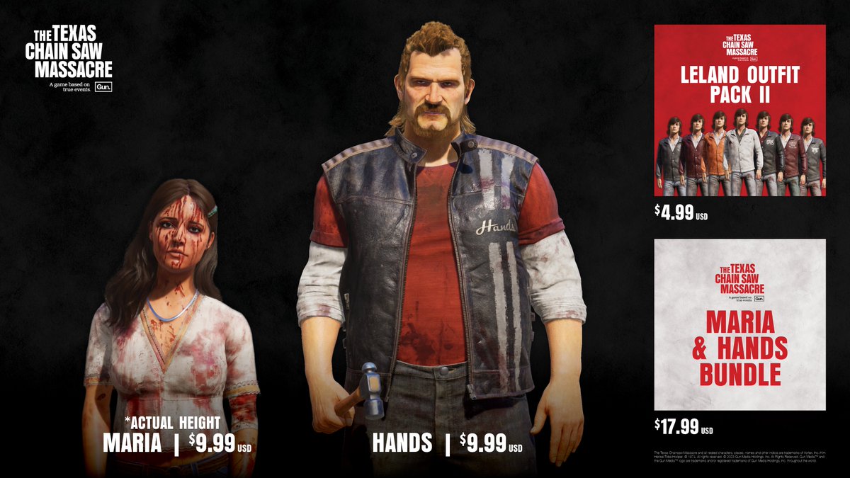 Maria, Hands, and Leland's Outfit Pack II are OUT NOW! 

If you're in the mood to Sweet Talk Grandpa or ready to wield a hammer, today's update is sure to satisfy your appetite.