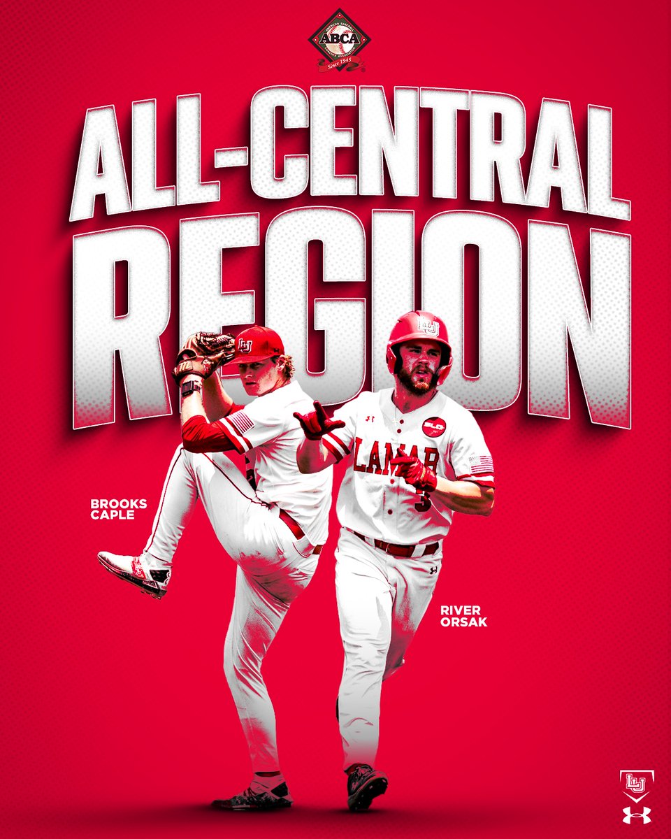 Lamar_Baseball's tweet photo. Caple, Orsak Earn All-Region Recognition #WeAreLU

Story: https://t.co/tutCgftcLl https://t.co/08UMf3zfTX