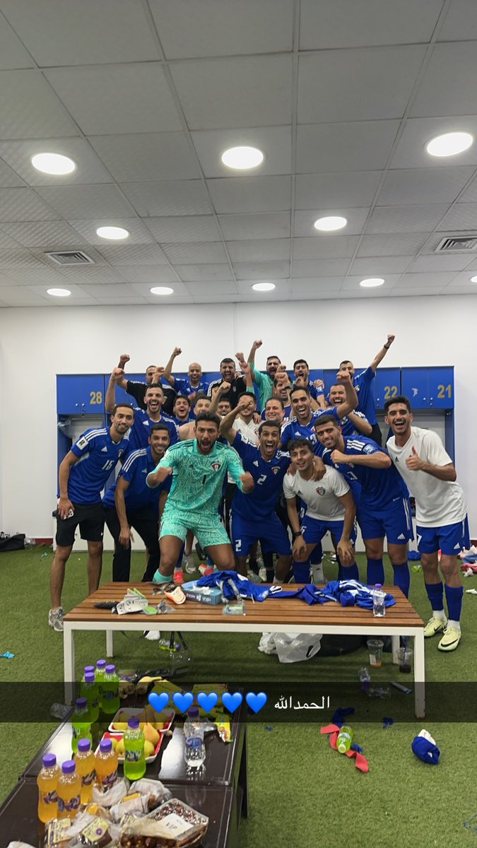 الحمدالله 💙🇰🇼