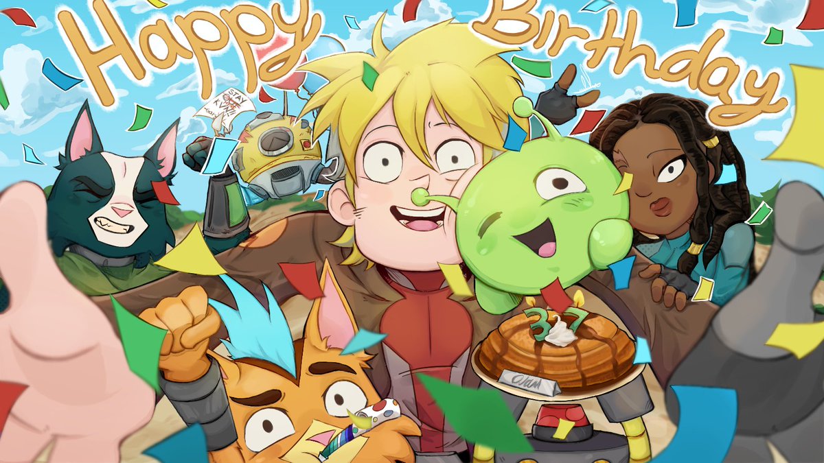 FrikkiSugar's tweet photo. 🥞Happy Birthday to our favorite creator, @OlanRogers‼️ (And also my grandma lol). Here's a gift for ya 🥳

[It didn't turn how i wanted bc i had a short period of time to finish but i still hope yall don't mind the small mistakes <3] #finalspace https://t.co/2Yab4LOVr2