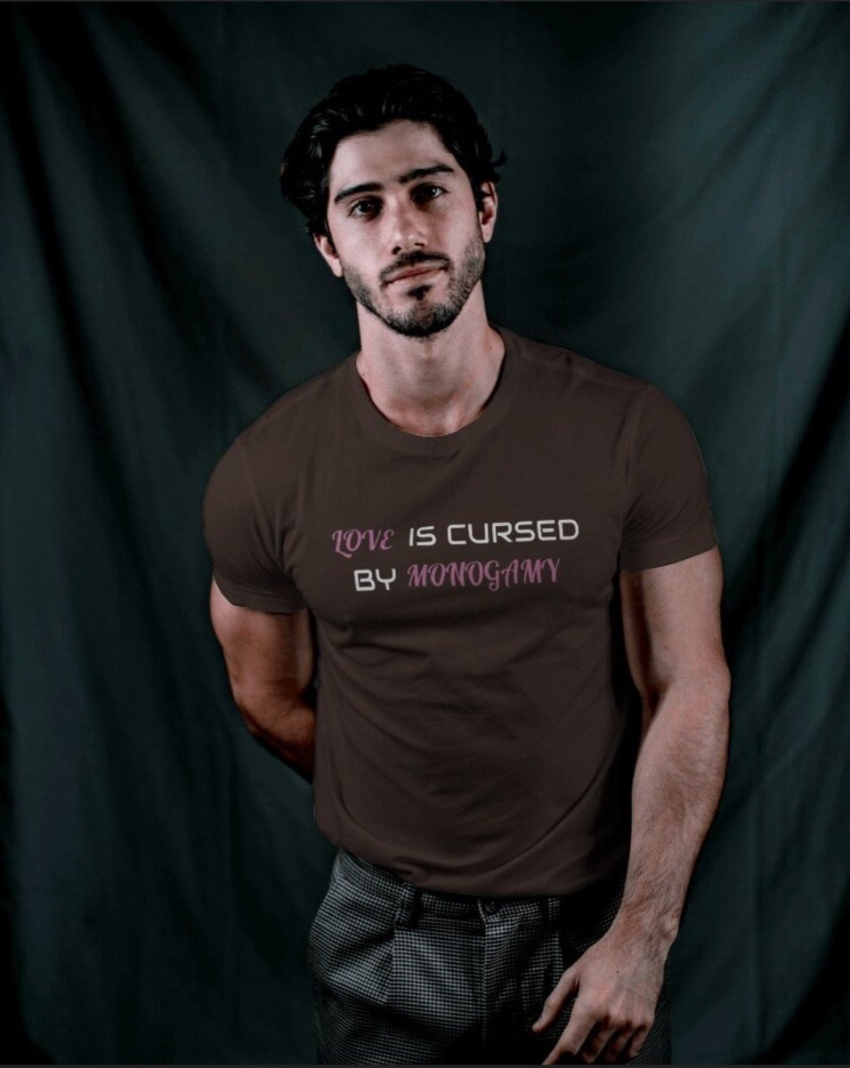 uneekshops's tweet photo. Introducing our "Love Is Cursed by Monogamy" t-shirt—a witty and thought-provoking addition to your wardrobe that challenges conventional notions of love with a touch of humor.

Available in multiple colors here's a few

https://t.co/W3R8sNbzRc https://t.co/D6pQJuDhmV