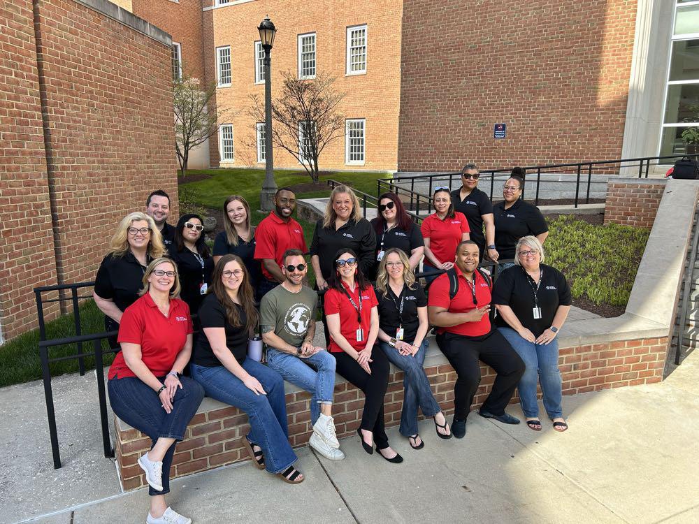 UMGCPresident's tweet photo. Today we kicked off the 2024 @umdglobalcampus Leadership Alignment Summit with enthusiasm. This week is focused on enriching our students’ experiences through innovation and collaboration and is an incredible opportunity to forge deeper connections among the #UMGC team. https://t.co/rYu02S3F7e