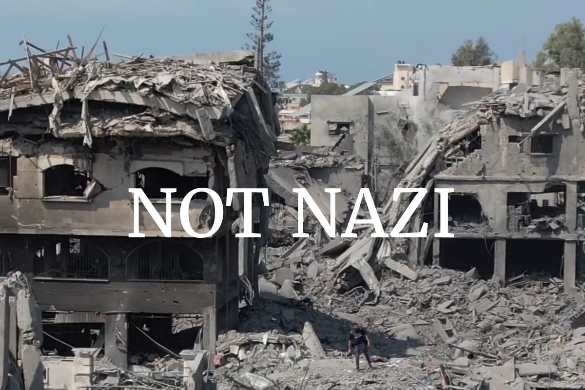 ElNecio_Cuba's tweet photo. La "lógica" de Occidente resumida:

- Tropas Azov en Ucrania con símbolos nazis ➡️ "No son nazis. Abajo Putin"

- En Canadá aplauden a un oficial de las SS nazis ➡️ "No es un nazi, ¡exagerados!"

- Israel mata 36 000 civiles palestinos, ases¡na niños en masa, invade el territorio y busca exterminarlos mediante un genoc¡dio de 75 años 👉 "No son nazis, se defienden"

- Greta Thunberg se solidariza con las víctimas civiles palestinas con un cartel «Stand with Gaza» ➡️ "Niña NAZl, antisemita, te odiamos"

🙄🙃 El reino del revés
