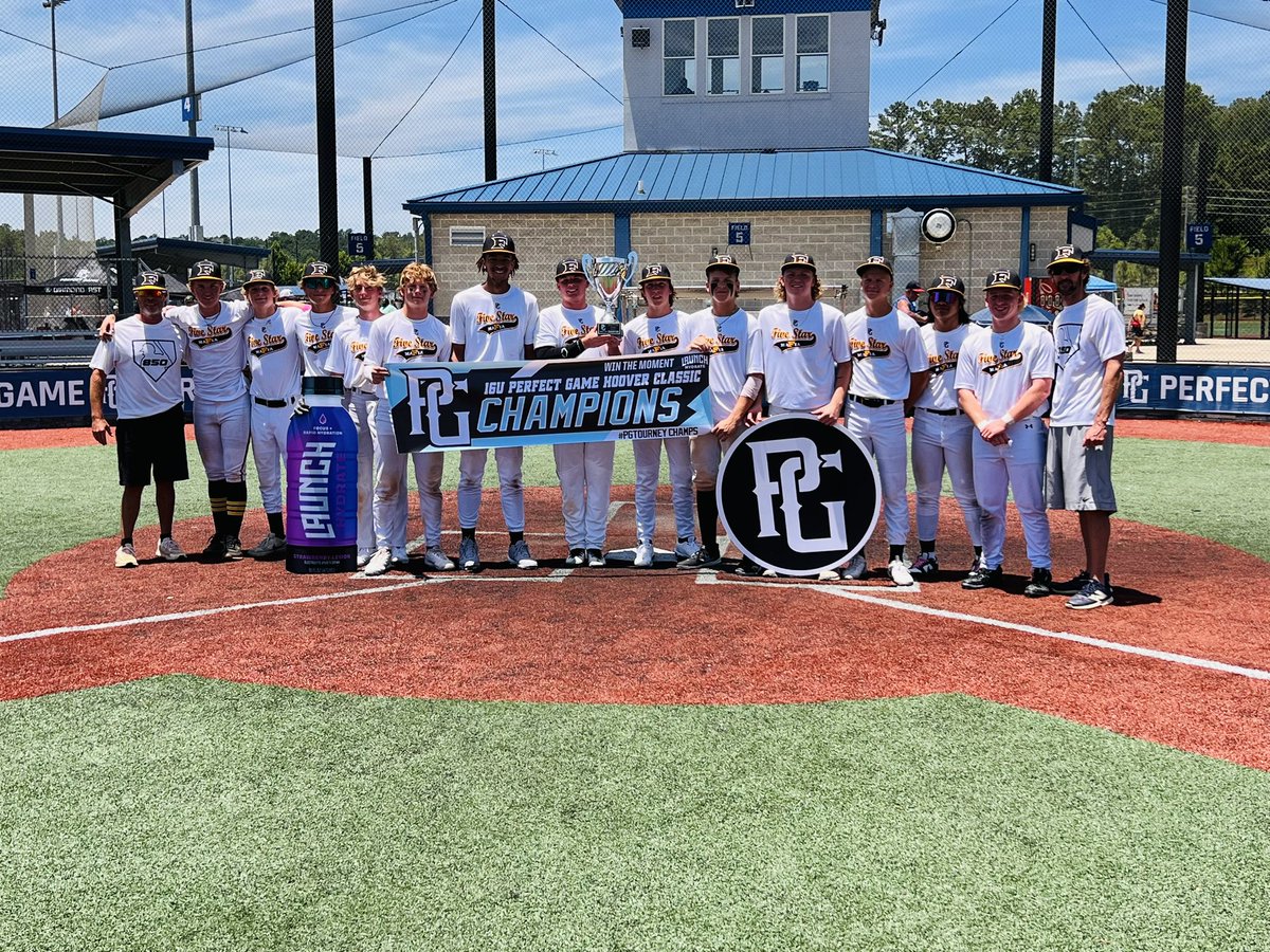 5 Star 16U takes home the Championship at the PG Hoover Classic

Gavin Estep (Wakulla)
4ip, 0ER, 4k’s
Bradford Ray (Chiles)
W, 3ip, 3ER, 5k’s

Multiple hits 
Lane Johnson (Marianna) 2
Gavin Harper (Lincoln) 2

Multiple RBI
Mark Metcalf (FSU HS) 2