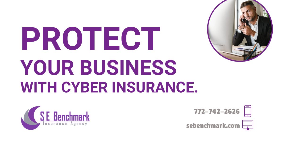 sebenchmark's tweet image. If you are looking to learn more about cyber insurance, call today!