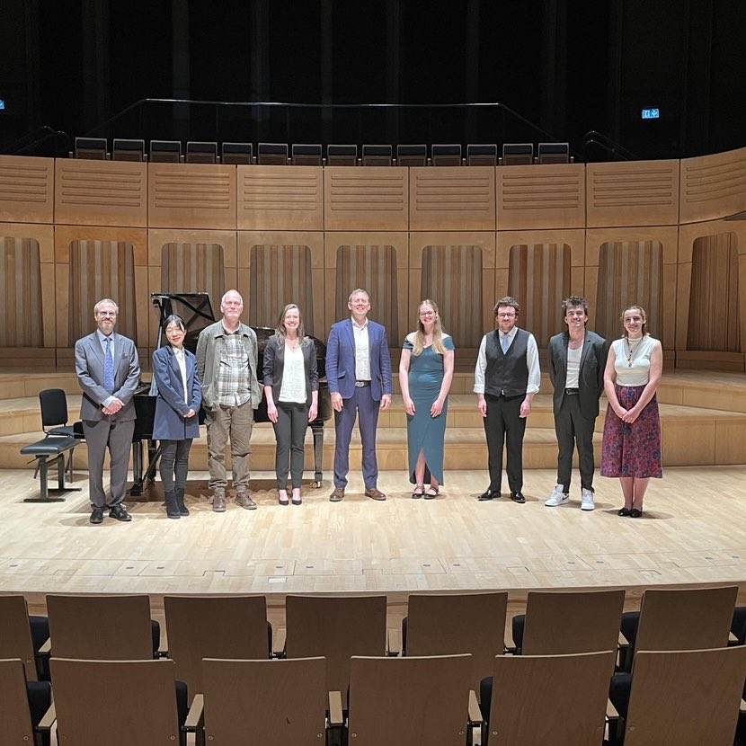 Huge congratulations to the winner of the #rwcmd Stoutzker Prize, Katie, and finalists Rhys, Luke, and Meg! It was a privilege to hear colleagues inviting the audience into their personal musical oeuvre. What an inspirational evening - congrats to all!