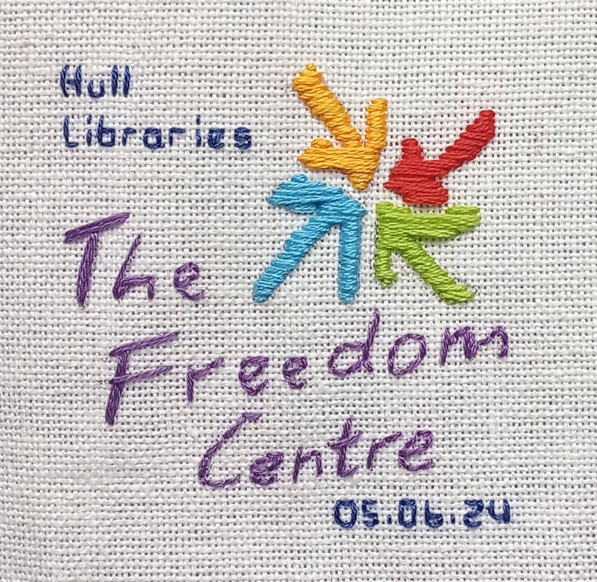 HULL IN STITCHES - Fundraiser for <a href="/HullFoodbank/">Hull Foodbank</a> 

Last Wednesday, I continued my Grand Tour of <a href="/hull_libraries/">Hull Libraries</a> by visiting the <a href="/freedomcentrehu/">The Freedom Centre</a>.

1/