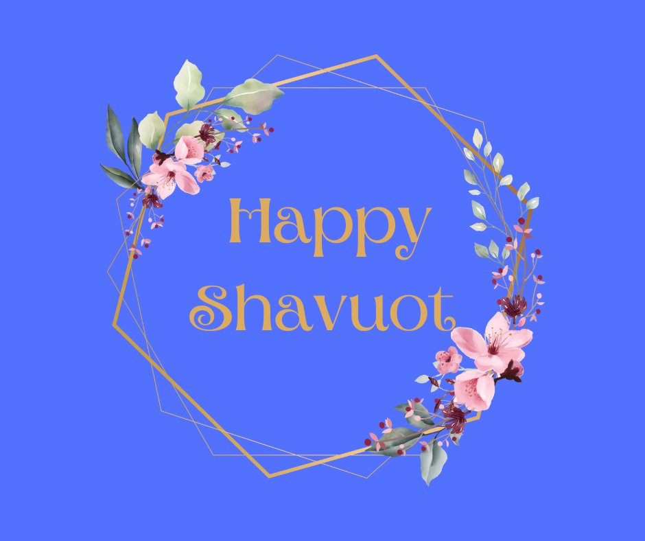 Happy Shavuot to all those who celebrate. 

From all at SN BCU