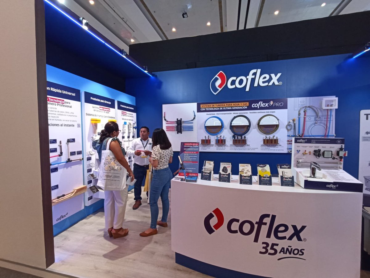 CoflexInnova's tweet photo. ¡Estamos listos para recibirte en @exphotel!
Visítanos en el stand 3314 B y encuentra las innovadoras soluciones de nuestras marcas Coflex, Coflex Home y Coflex PRO.
#Coflex #CoflexHome #CoflexPRO #ElQueSabeExigeCoflex #ExpHotel #ExpHotel2024 https://t.co/6j5XaB1MXP