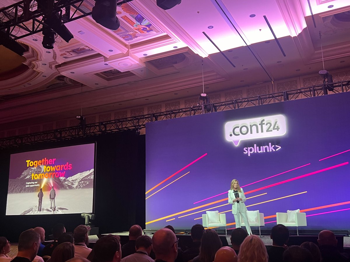 splunk's tweet image. Let&apos;s get this #SplunkGPS party started! Stay tuned to hear from a star-studded lineup on our joint momentum with @Cisco:   
🌟 @GretchenOHara 
🌟 @ChuckRobbins 
🌟 @garylsteele 
🌟 @rodneyc55 
🌟 Tom Casey 
🌟 Christian Smith   

#SplunkPartners #splunkconf24 🧵