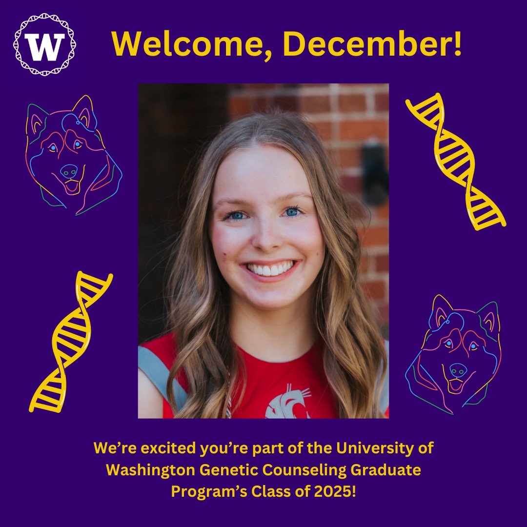 UW Genetic Counseling Graduate Program tweet media