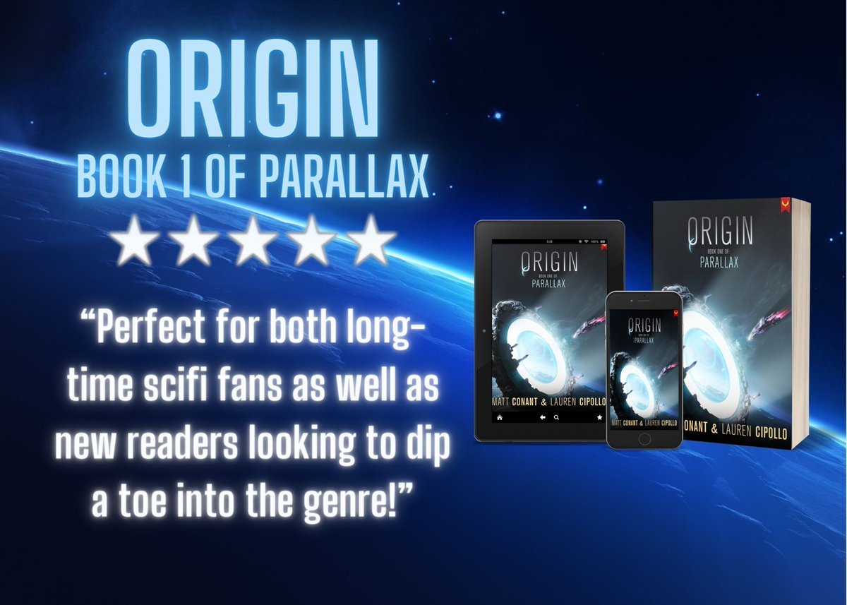 PARALLAX: EVOLUTION launches today!

After 5+ years invested in these three books with @MedicLinden, it's so rewarding (and terrifying) to finally see them all out into the world like baby birds.

Check out the thrilling conclusion to the trilogy. All 3 books = LESS THAN $10!