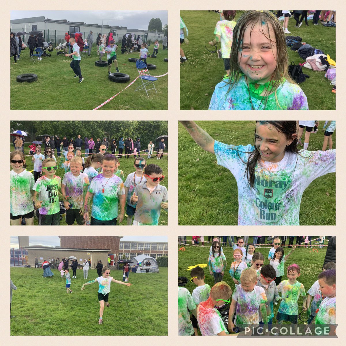 P4_3MorayPS's tweet image. We loved the colour run yesterday, thank you @MorayPSpta for arranging it for us all. 💜💙💛