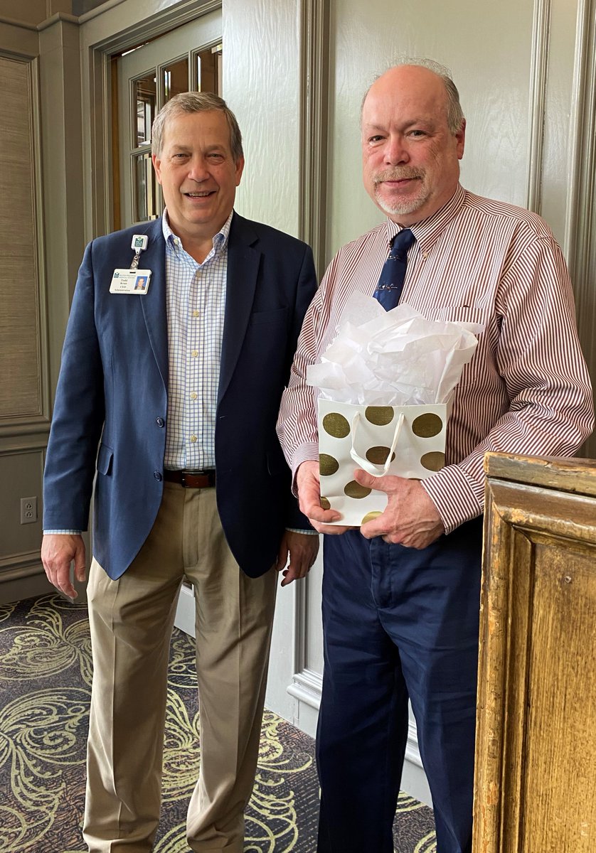 We are excited to congratulate one of our wonderful volunteers, Mitch, for being recognized with the facility Volunteer Frist Humanitarian Award. This award recognizes individuals whose work and lives embody the humanitarian principles upon which HCA Healthcare was founded.