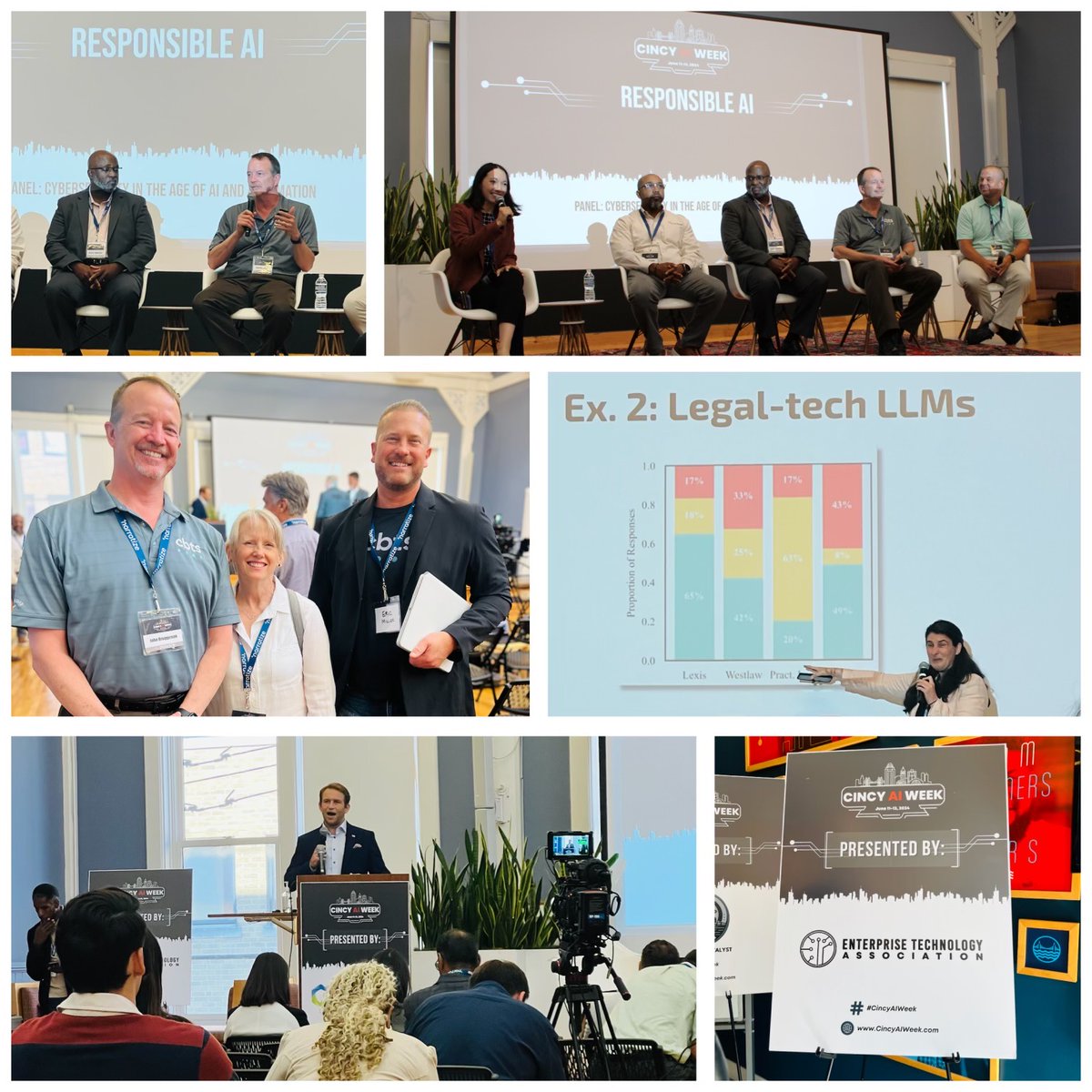 CBTSConnect's tweet photo. Live from #CincyAIWeek!
Our very own CISO John Bruggeman joined a panel to discuss the intersection of AI, automation, and cybersecurity.
Find out more: https://t.co/xcTcamI0zo https://t.co/7qbzfD9hsU