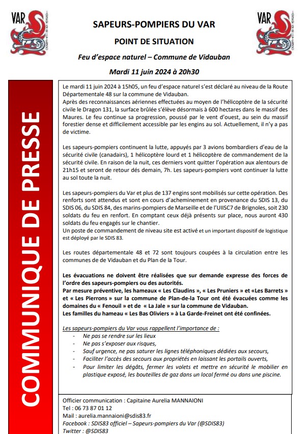 Sapeurs-Pompiers VAR tweet media