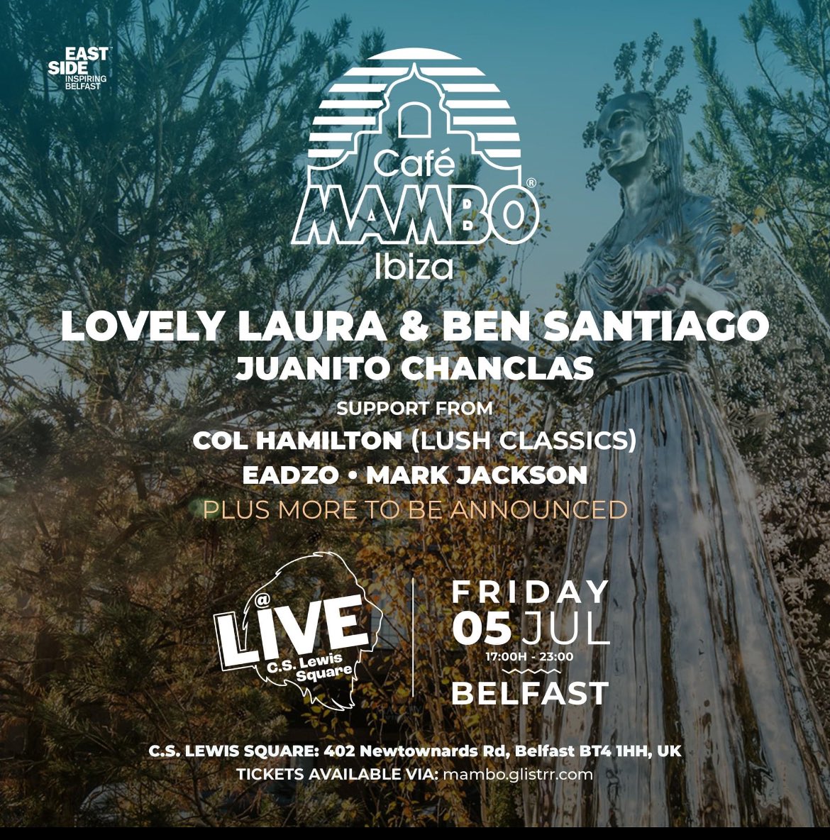 Mambo back at CS Lewis Square 🔥🔥