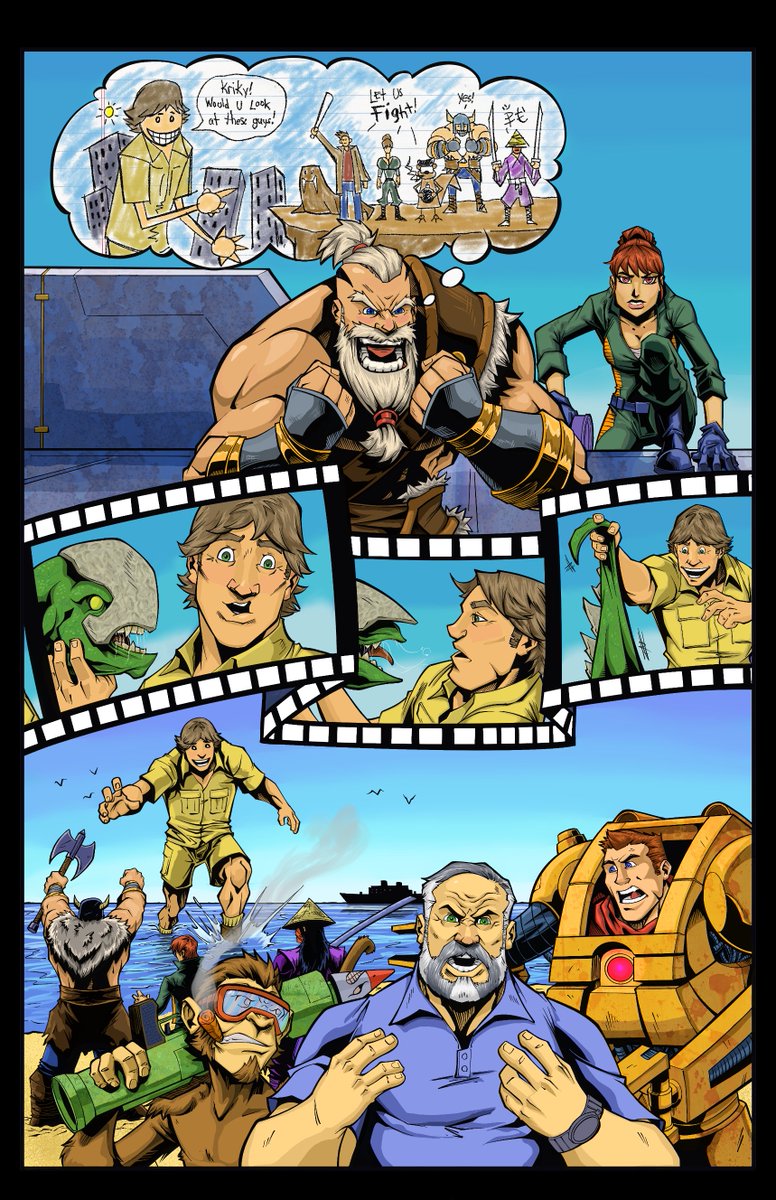 BrokenCompassUS's tweet image. Help make it happen!
#MAGNIFICENTBASTARDS! #2! is only $330 away from our FMC funding goal💥
📺Join the Bastards in a wild adventure, as they get trapped in the shifting reality of sitcom television. 
ONLY $14 USD with FREE shipping to USA/CANADA.  BACK IT HERE 👇