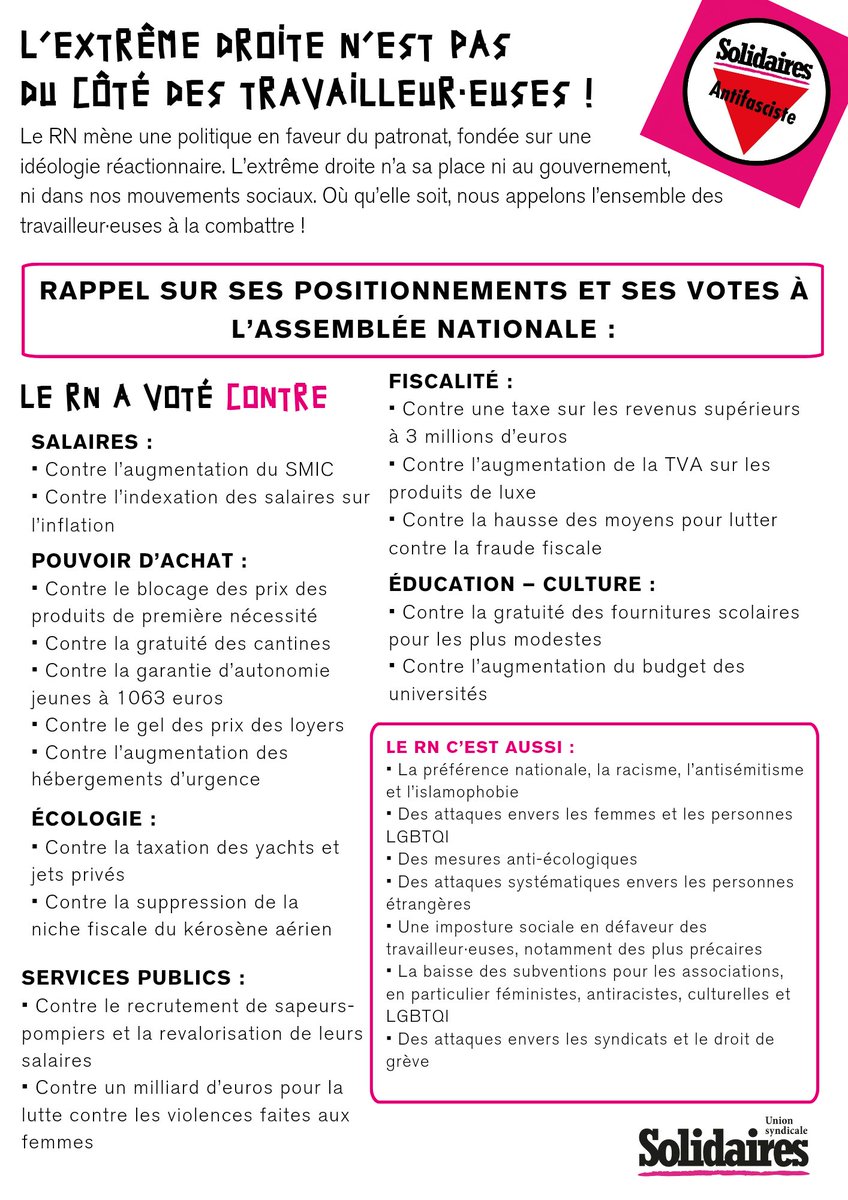 UnionSolidaires tweet picture