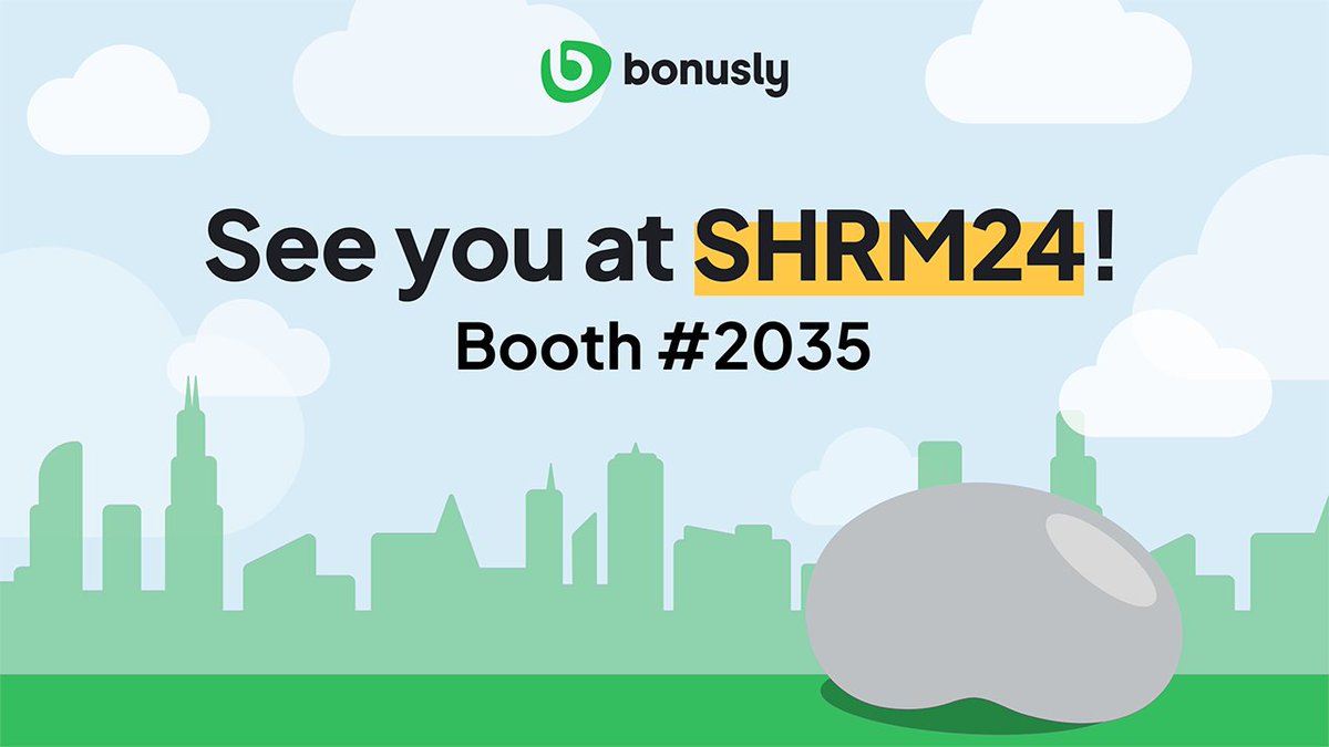 We’re excited to be attending #SHRM24 in Chicago this month! 🎉

👋 Come say hello at booth # 2035! We’re looking forward to speaking with you about how to unlock a winning workplace at your company.  

#SHRM #SHRM2024 #HR #PeopleOperations