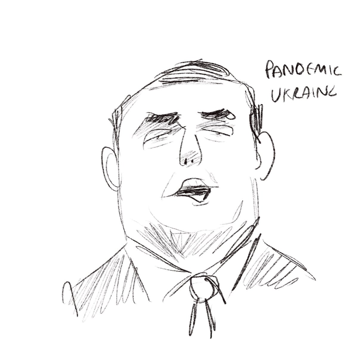 cartoonsidrew's tweet image. 5 minutes into #bbcdn and Douglas Ross has brought up the pandemic which excuses all the cost of living woes. Sketching along