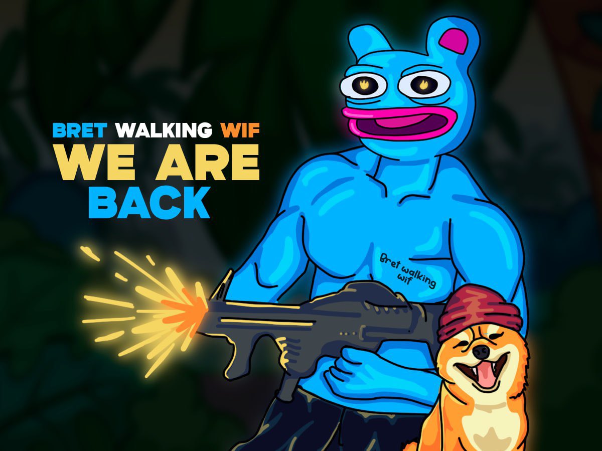 Bret__Wwif's tweet photo. 🔥WE ARE BACK 🔥

They Try To Stop $BWWIF But No One Will 🛑 Us. 

Were Coming Harder Than Ever. 
“Its A Marathon” 📺🍿 #BWWIF #BretWalkingWif https://t.co/zL43kpPbXj