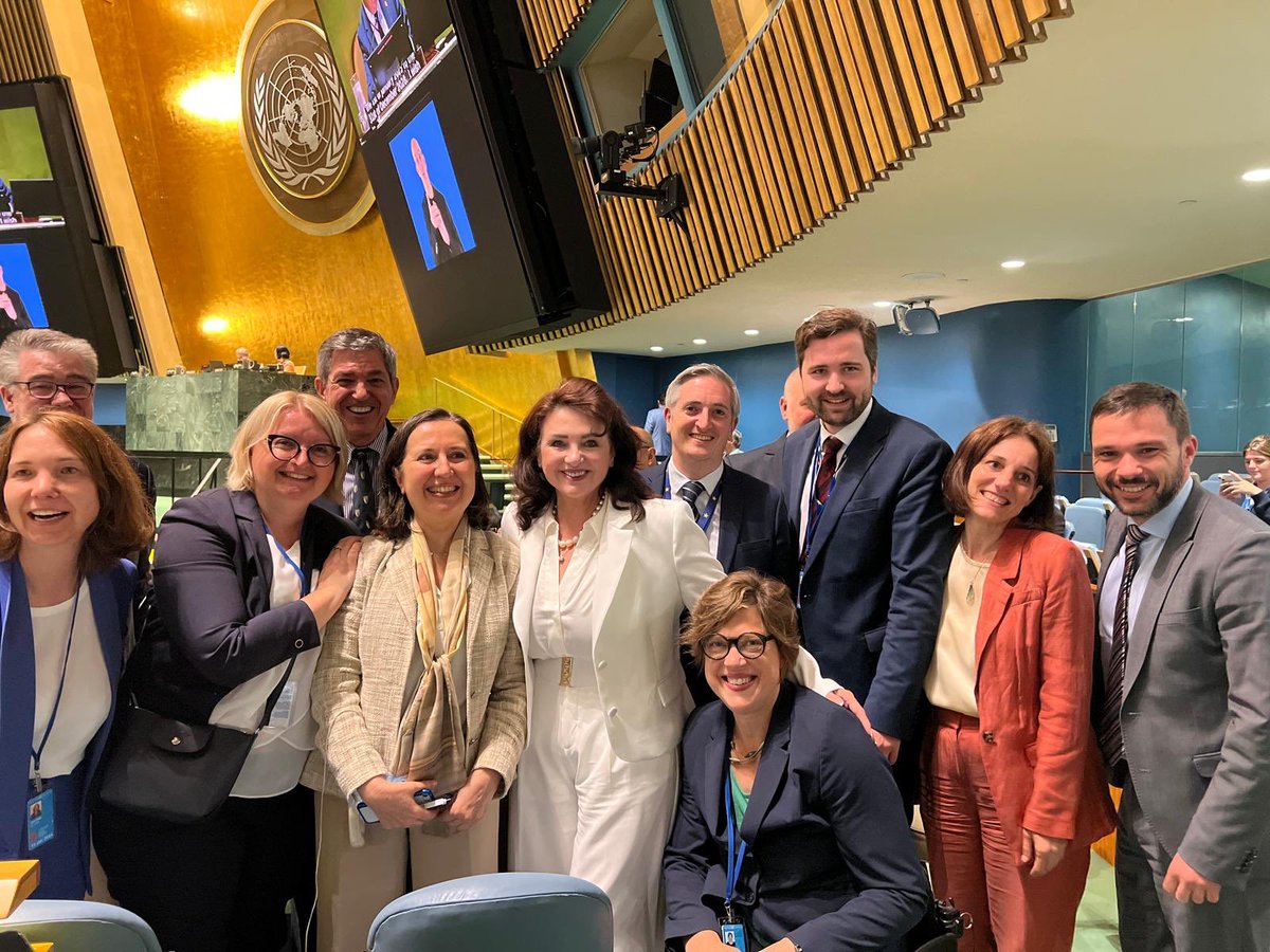 helenadalli's tweet photo. Congratulations Inmaculada Placencia Porrero, elected to UN CRPD at #COSP17. A historic day with the 1st EU candidate elected to a UN human rights treaty body
The EU will continue to advance the rights of persons with #disabilities
🙏to UN members for support
#WorldOfEquality https://t.co/eZLGRZRz0p