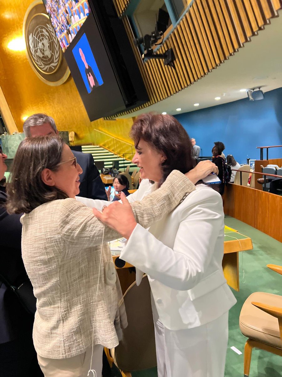 Congratulations Inmaculada Placencia Porrero, elected to UN CRPD at #COSP17. A historic day with the 1st EU candidate elected to a UN human rights treaty body

The EU will continue to advance the rights of persons with #disabilities 

🙏to UN members for support

#WorldOfEquality