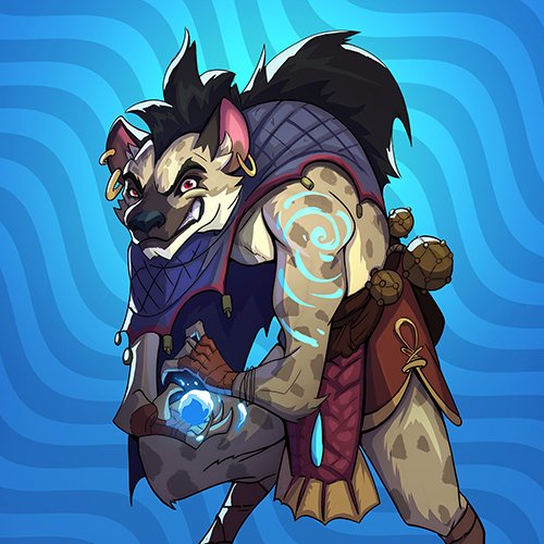 Daarg Deadblast fought his way up the ranks of the Drybone Anarchists to become the chief advisor to their Sultan, Eternan Brune. His cunning, relentlessness, and predatory instincts make him both highly valued and highly suspect by even the Sultan himself.
What are some of your