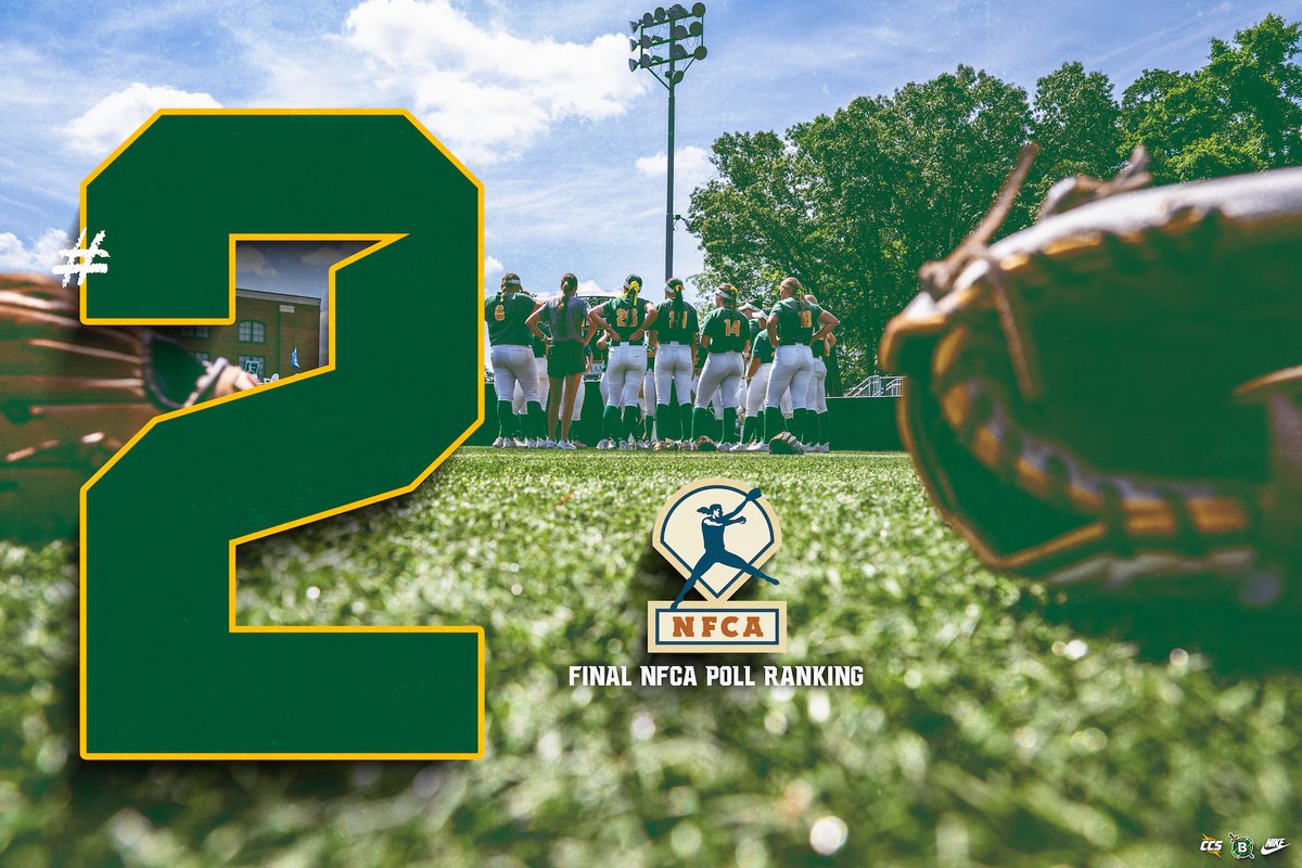 BelhavenSB_'s tweet photo. 𝐈𝐧 𝐓𝐡𝐞 𝐏𝐨𝐥𝐥𝐬 📈

The Blazers cap off a historic 2024 campaign with a No. 2 ranking in the final @NFCAorg Poll, the program's highest-ever ranking

#GoGreen https://t.co/DJA9FVikas