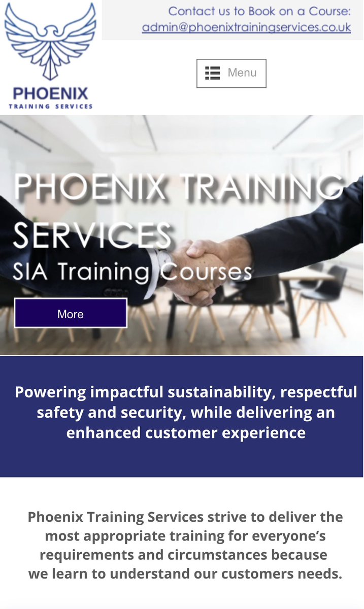 Viewwebdesign's tweet image. Website for Phoenix Training Services with domain &amp;amp; hosting package #websitedesign #madeinwales